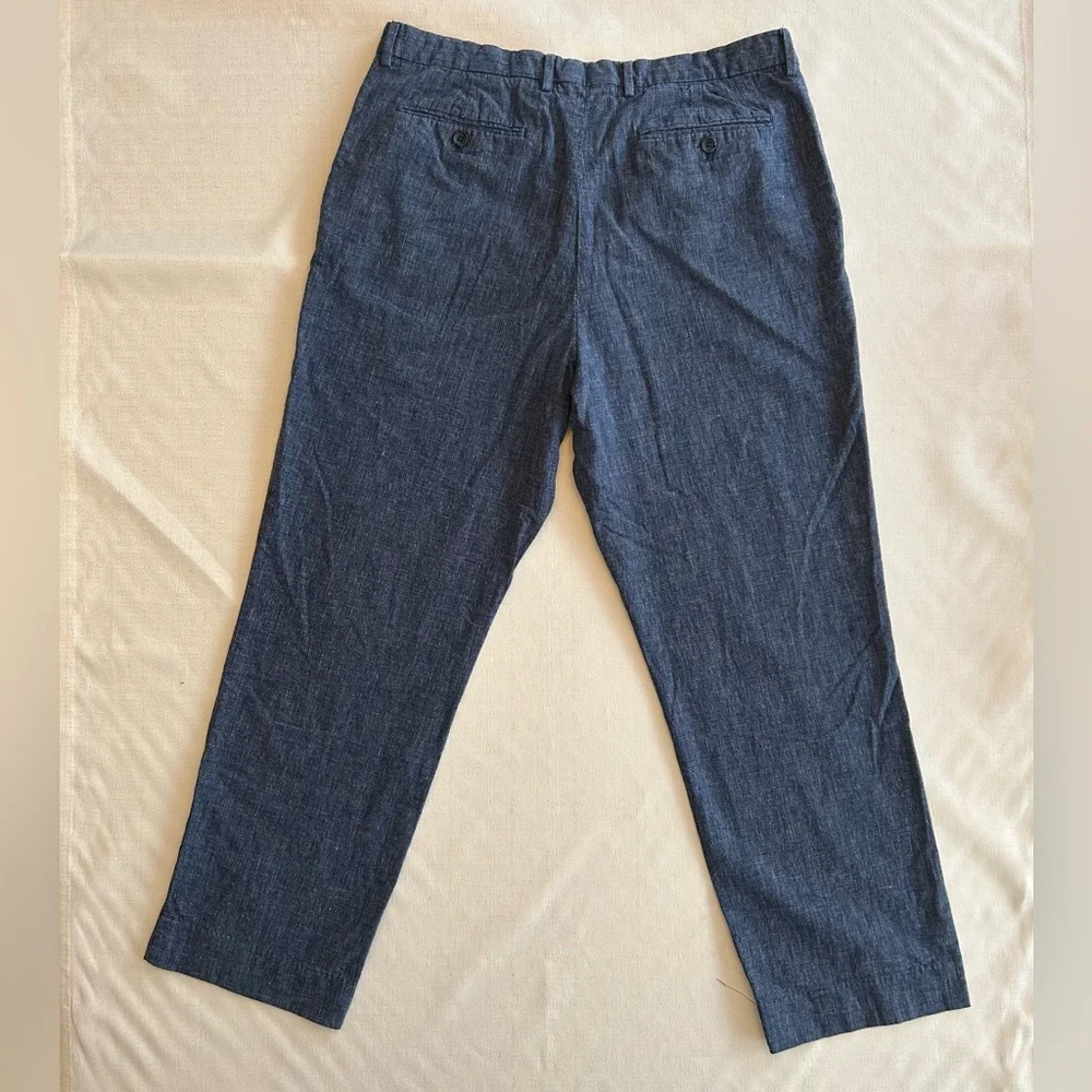 Banana Republic Standard Fit Linen Blend Pants